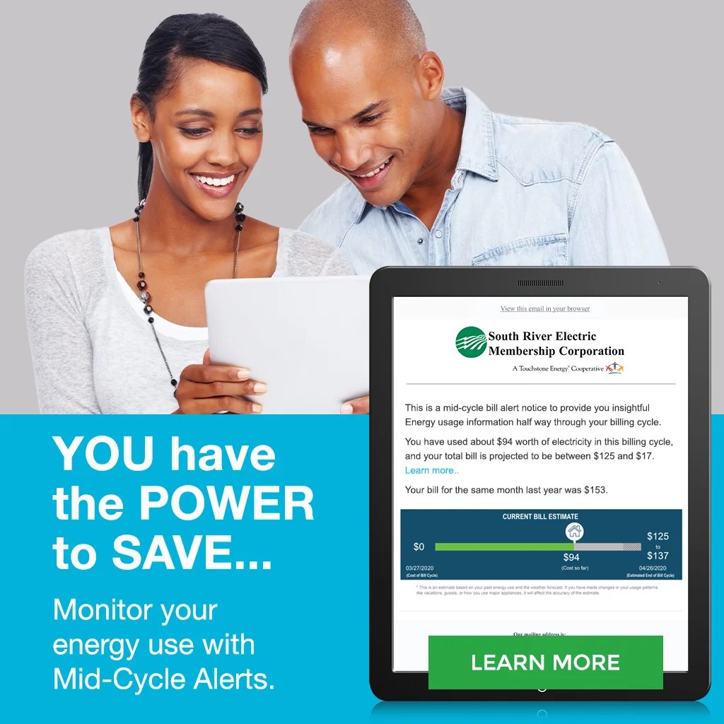 MidCycle Alerts South River Electric Membership Corporation